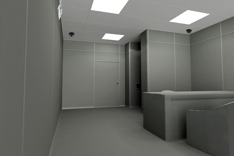 公安局審訊室、談話(huà)室等防撞軟包